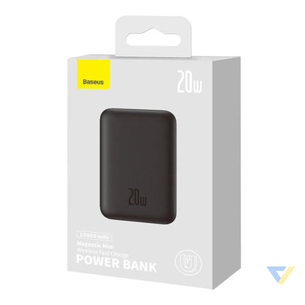 Powerbank Baseus Magnetic Mini 10000mAh USB C 20W MagSafe (black) Powerbanks