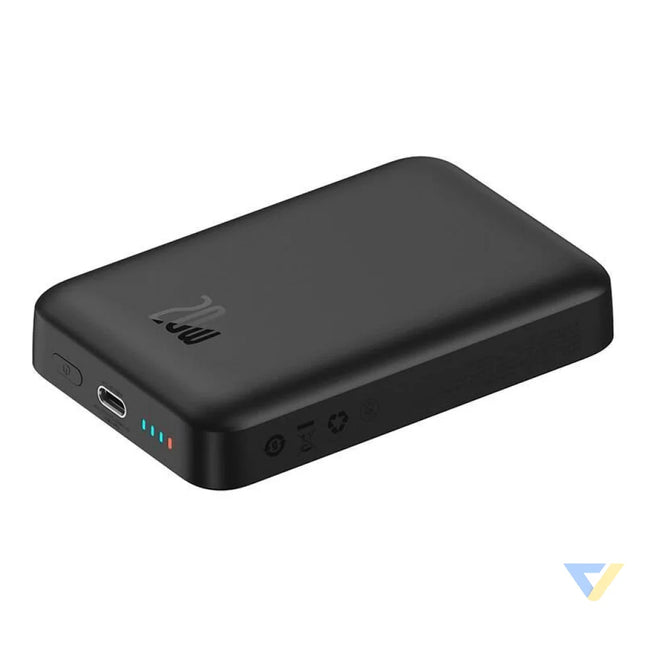 Powerbank Baseus Magnetic Mini 10000mAh USB C 20W MagSafe (black) Powerbanks