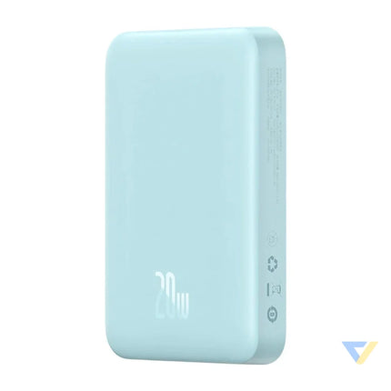 Powerbank Baseus Magnetic Mini 10000mAh USB C 20W MagSafe (blue) Powerbanks