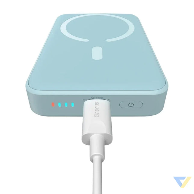Powerbank Baseus Magnetic Mini 10000mAh USB C 20W MagSafe (blue) Powerbanks