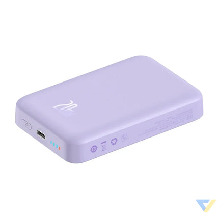 Powerbank Baseus Magnetic Mini 10000mAh USB C 20W MagSafe (purple) Powerbanks