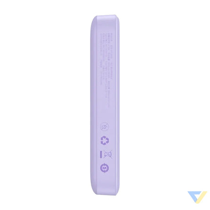 Powerbank Baseus Magnetic Mini 10000mAh USB C 20W MagSafe (purple) Powerbanks