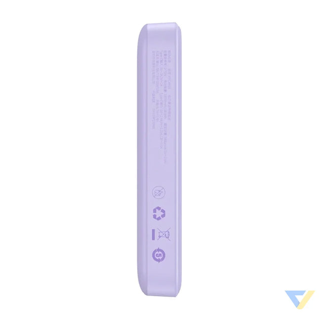 Powerbank Baseus Magnetic Mini 10000mAh USB C 20W MagSafe (purple) Powerbanks
