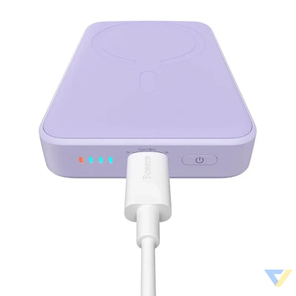Powerbank Baseus Magnetic Mini 10000mAh USB C 20W MagSafe (purple) Powerbanks