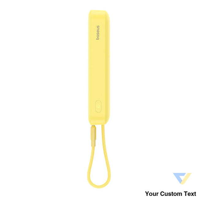 Powerbank Baseus Magnetic Mini 10000mAh USB C 20W MagSafe (yellow) Powerbanks