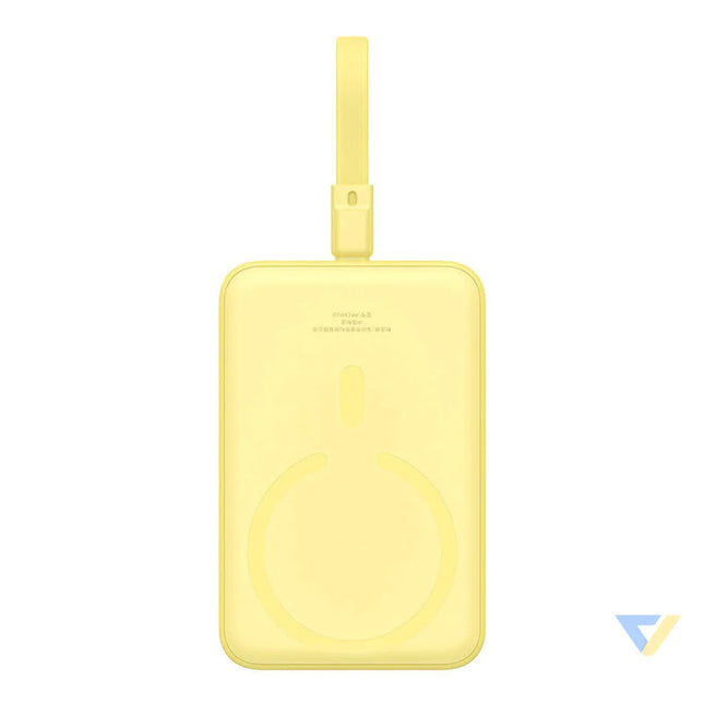 Powerbank Baseus Magnetic Mini 10000mAh USB C 20W MagSafe (yellow) Powerbanks