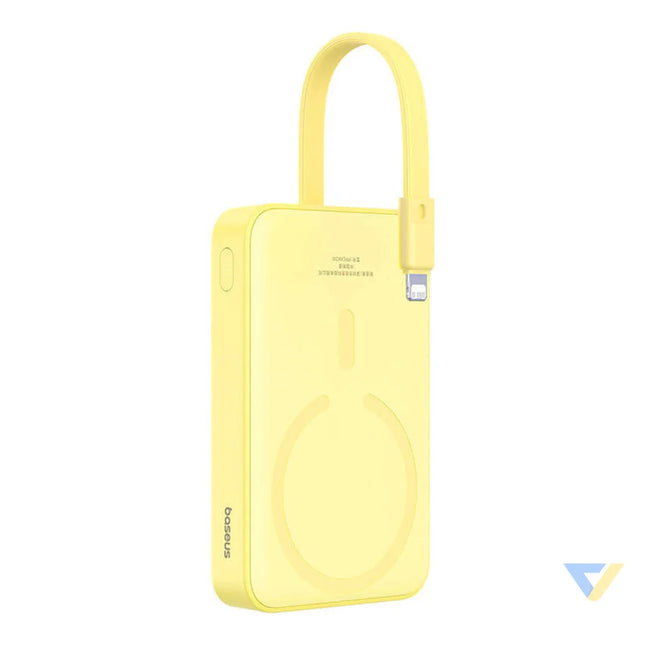 Powerbank Baseus Magnetic Mini 10000mAh USB C 20W MagSafe (yellow) Powerbanks