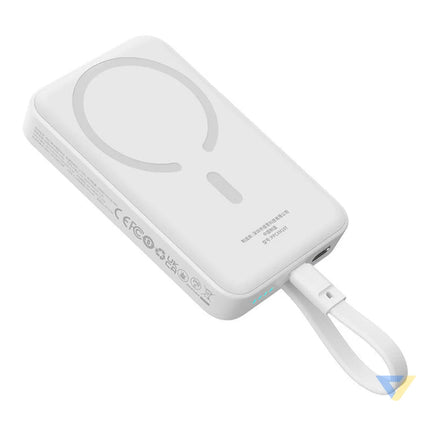 Powerbank Baseus Magnetic Mini 10000mAh USB C 30W MagSafe (white) Powerbanks