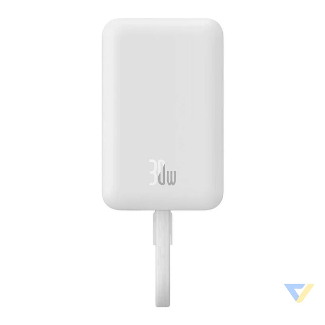 Powerbank Baseus Magnetic Mini 10000mAh USB C 30W MagSafe (white) Powerbanks