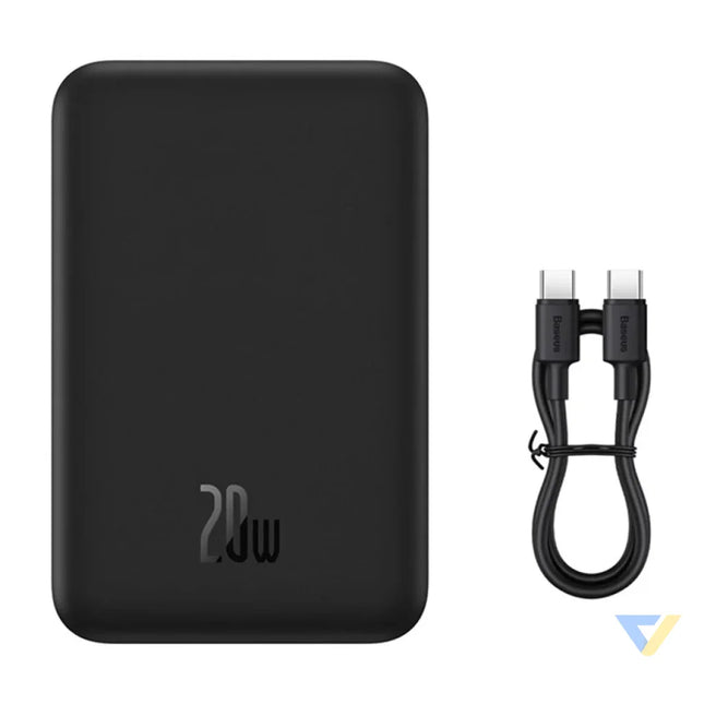 Powerbank Baseus Magnetic Mini 20000mAh USB C 20W MagSafe (black) Powerbanks