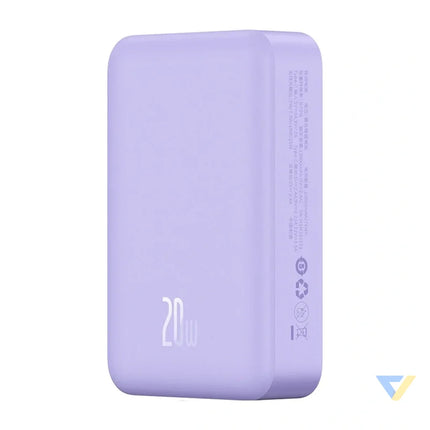Powerbank Baseus Magnetic Mini 20000mAh USB C 20W MagSafe (purple) Powerbanks