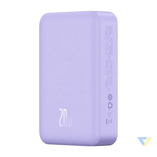 Powerbank Baseus Magnetic Mini 20000mAh USB C 20W MagSafe (purple) Powerbanks