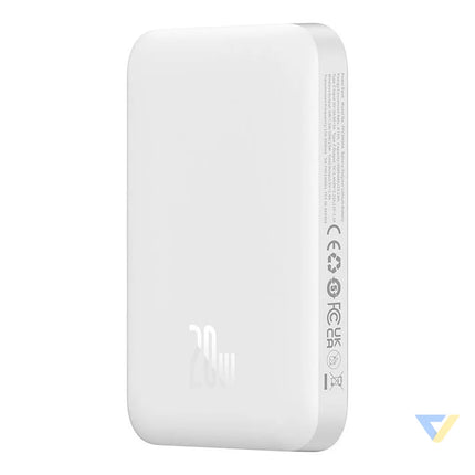 Powerbank Baseus Magnetic Mini 6000mAh 20W MagSafe (white) Powerbanks
