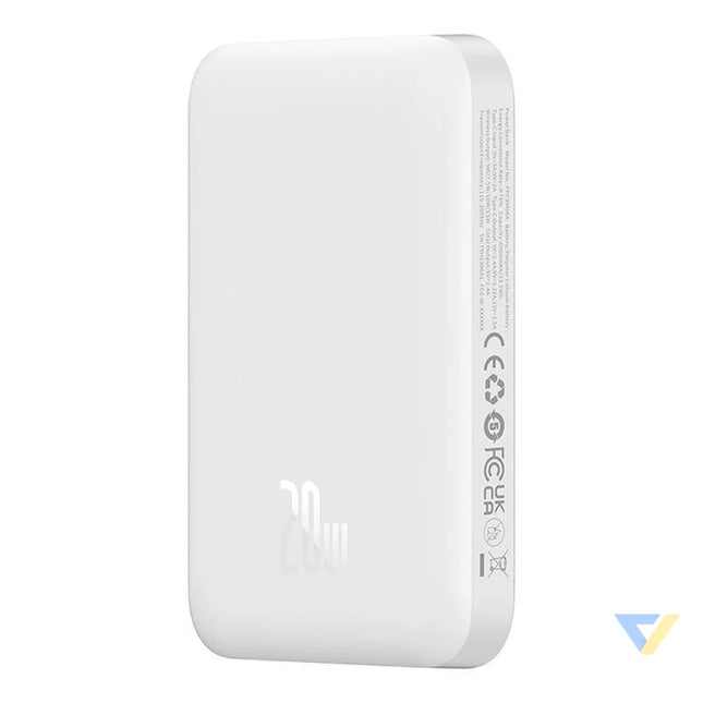 Powerbank Baseus Magnetic Mini 6000mAh 20W MagSafe (white) Powerbanks