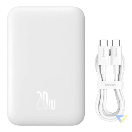 Powerbank Baseus Magnetic Mini 6000mAh 20W MagSafe (white) Powerbanks