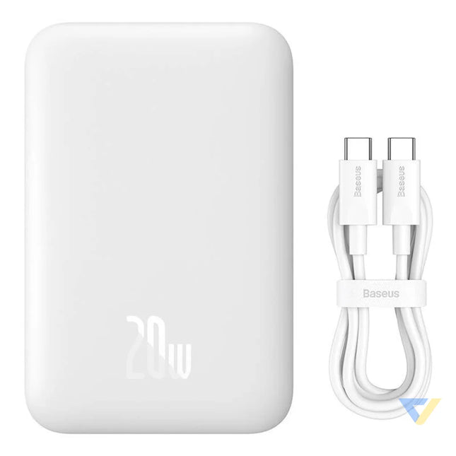 Powerbank Baseus Magnetic Mini 6000mAh 20W MagSafe (white) Powerbanks