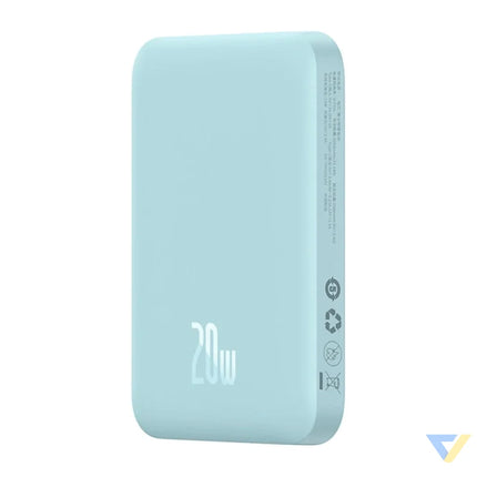 Powerbank Baseus Magnetic Mini 6000mAh USB C 20W MagSafe (blue) Powerbanks