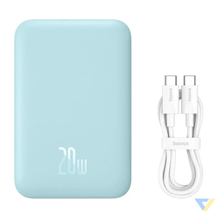 Powerbank Baseus Magnetic Mini 6000mAh USB C 20W MagSafe (blue) Powerbanks