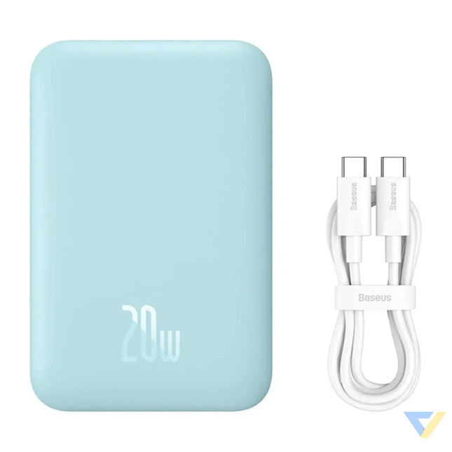 Powerbank Baseus Magnetic Mini 6000mAh USB C 20W MagSafe (blue) Powerbanks