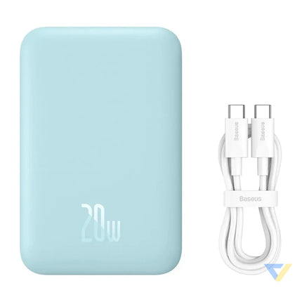 Powerbank Baseus Magnetic Mini 6000mAh USB C 20W MagSafe (blue) Powerbanks