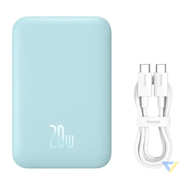 Powerbank Baseus Magnetic Mini 6000mAh USB C 20W MagSafe (blue) Powerbanks
