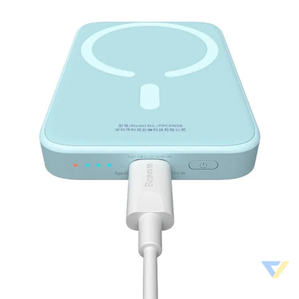 Powerbank Baseus Magnetic Mini 6000mAh USB C 20W MagSafe (blue) Powerbanks