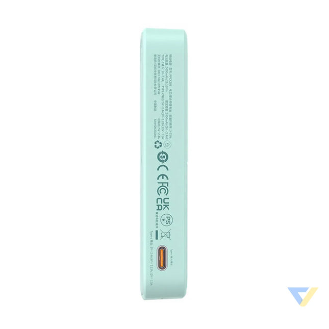 Powerbank Baseus MagPro Magnetic 5000mAh 20W MagSafe (mint) Powerbanks