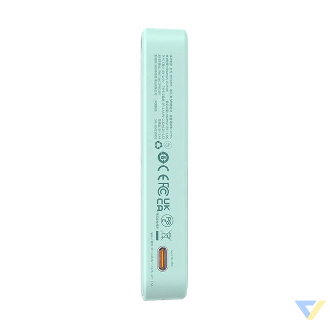 Powerbank Baseus MagPro Magnetic 5000mAh 20W MagSafe (mint) Powerbanks