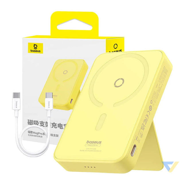 Powerbank Baseus MagPro Magnetic 5000mAh 20W MagSafe (yellow) Powerbanks