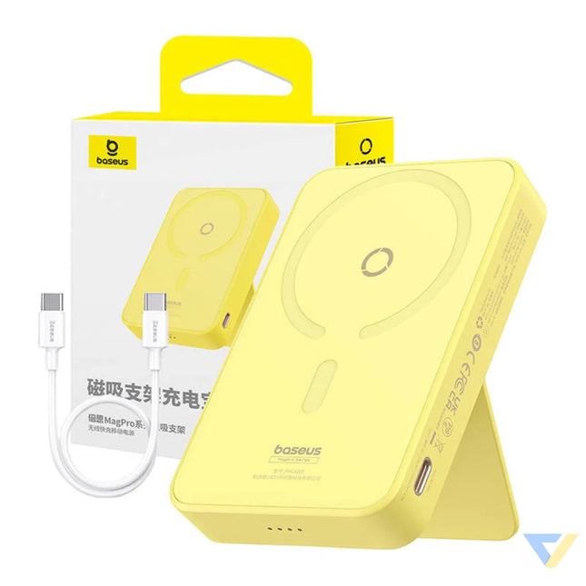 Powerbank Baseus MagPro Magnetic 5000mAh 20W MagSafe (yellow) Powerbanks