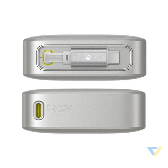 Powerbank Baseus OS Free2Pull 10000mAh 30W + cable (grey) Powerbanks