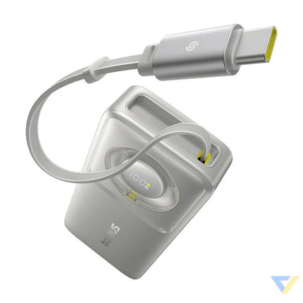 Powerbank Baseus OS Free2Pull 10000mAh 30W + cable (grey) Powerbanks