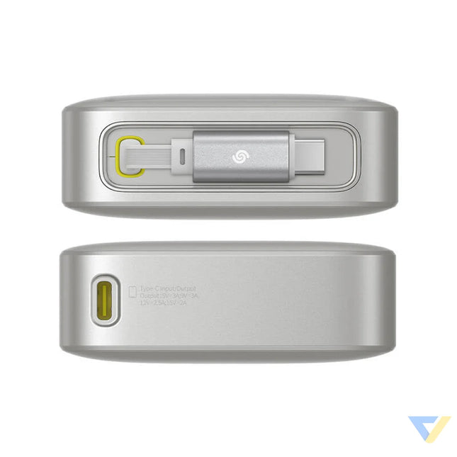 Powerbank Baseus OS Free2Pull 10000mAh 30W + cable (grey) Powerbanks