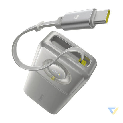 Powerbank Baseus OS Free2Pull 20000mAh 65W + cable (szary) Powerbanks