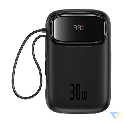 Powerbank Baseus QPow 2 10000mAh 30W 2xUSB C (black) Powerbanks