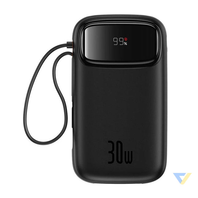 Powerbank Baseus QPow 2 20000mAh 30W 2xUSB C (black) Powerbanks