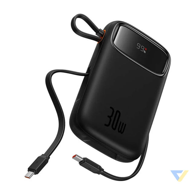 Powerbank Baseus QPow 2 20000mAh 30W 2xUSB C (black) Powerbanks