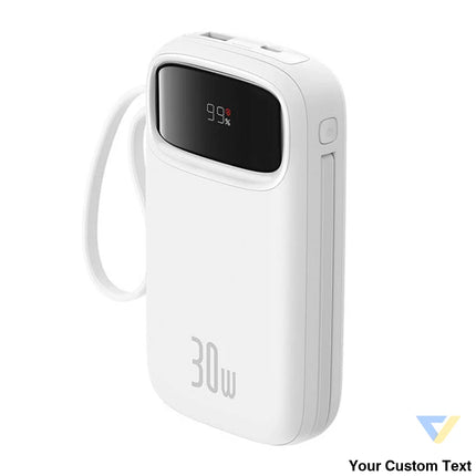 Powerbank Baseus QPow 2 20000mAh 30W 2xUSB C (white) Powerbanks