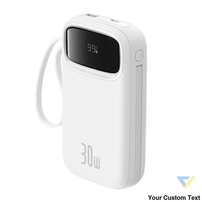 Powerbank Baseus QPow 2 20000mAh 30W 2xUSB C (white) Powerbanks