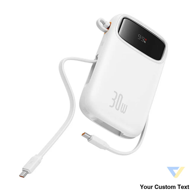 Powerbank Baseus QPow 2 20000mAh 30W 2xUSB C (white) Powerbanks