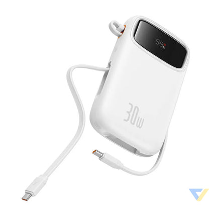 Powerbank Baseus QPow 2 20000mAh 30W 2xUSB C (white) Powerbanks