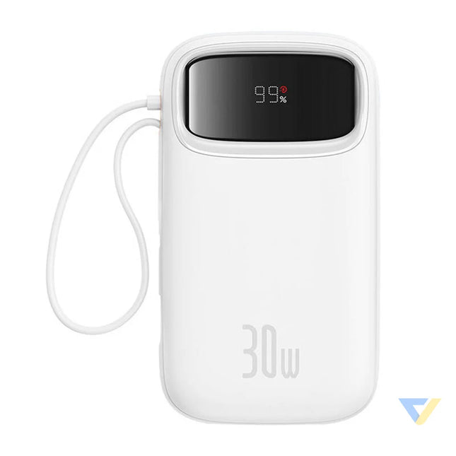 Powerbank Baseus QPow 2 20000mAh 30W 2xUSB C (white) Powerbanks