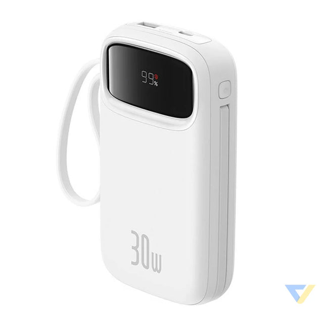 Powerbank Baseus QPow 2 20000mAh 30W 2xUSB C (white) Powerbanks