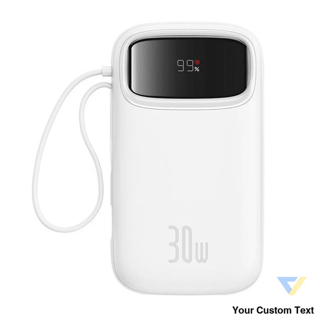 Powerbank Baseus QPow 2 20000mAh 30W 2xUSB C (white) Powerbanks