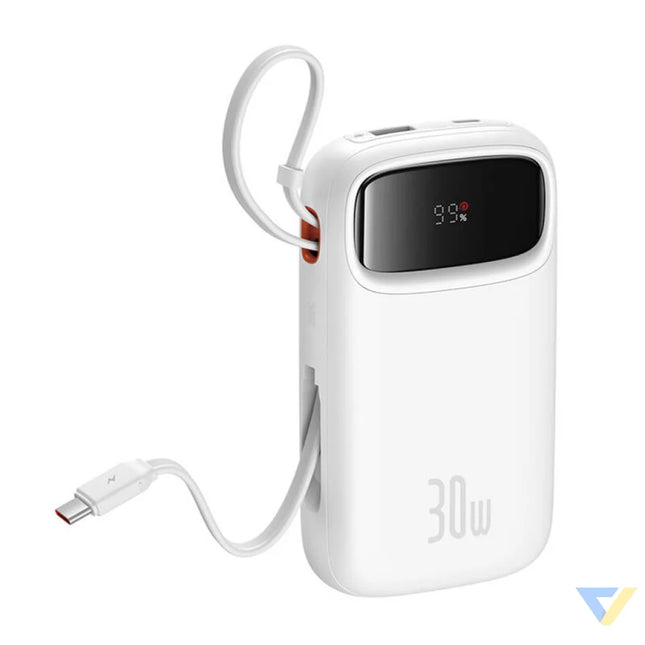 Powerbank Baseus QPow 2 20000mAh 30W 2xUSB C (white) Powerbanks