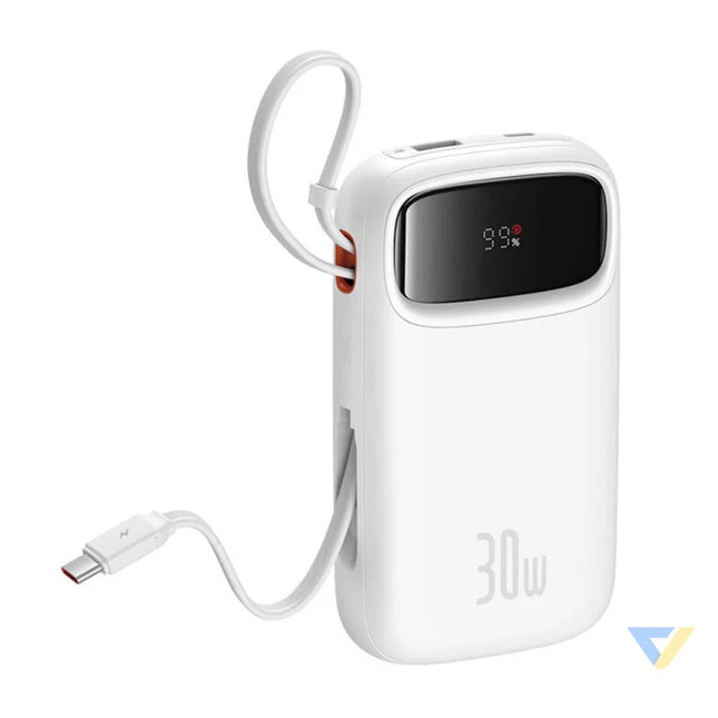 Powerbank Baseus QPow 2 20000mAh 30W 2xUSB C (white) Powerbanks