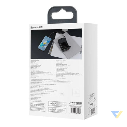 Powerbank Baseus Qpow PRO with cable 10000mAh 22.5W (Black) Powerbanks