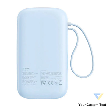 Powerbank Baseus QPow2 20000mAh 30W 2xUSB C (blue) Powerbanks