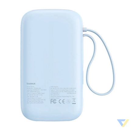 Powerbank Baseus QPow2 20000mAh 30W 2xUSB C (blue) Powerbanks