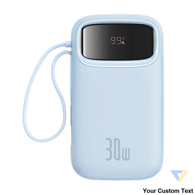 Powerbank Baseus QPow2 20000mAh 30W 2xUSB C (blue) Powerbanks